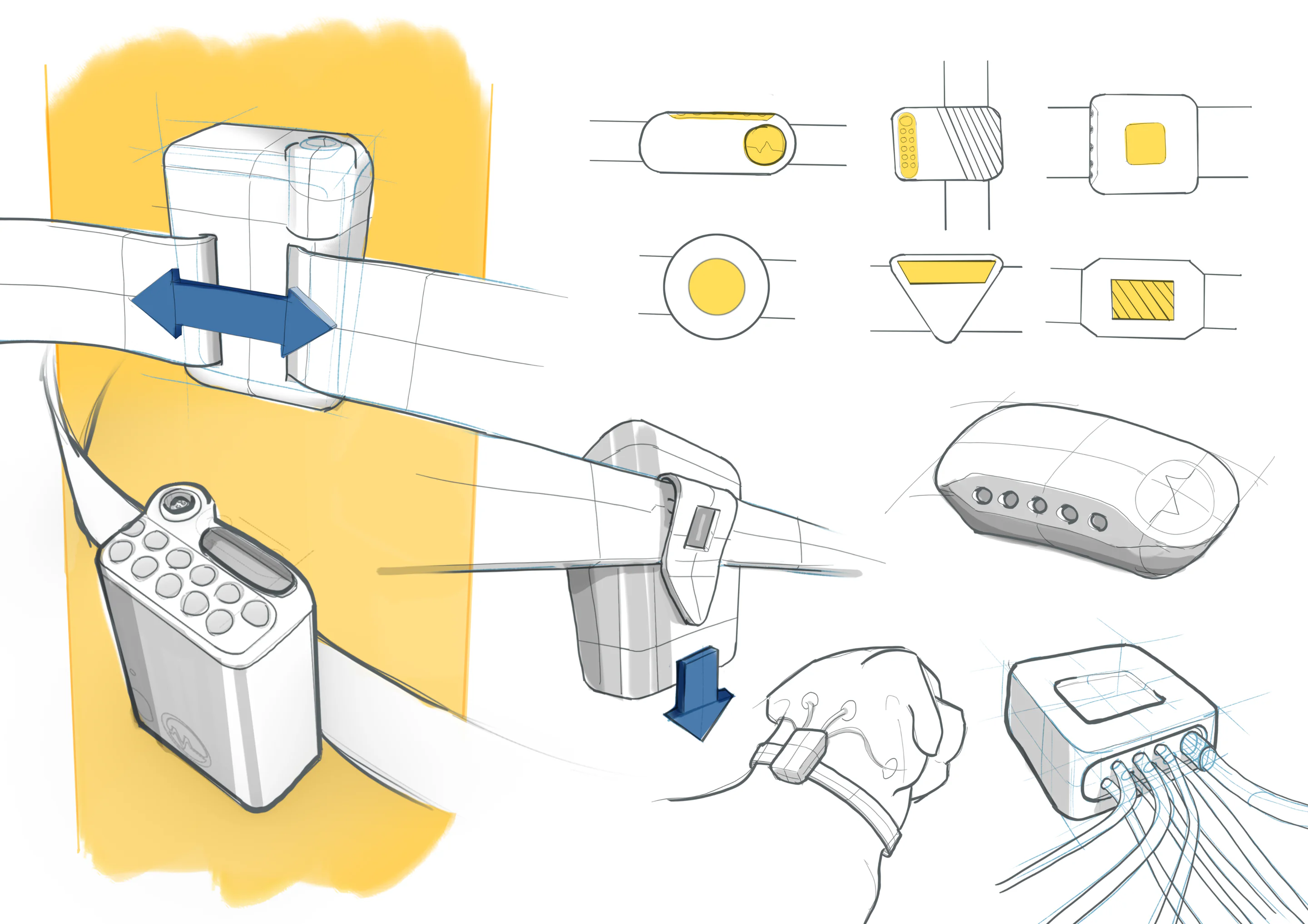 VetMo design sketches